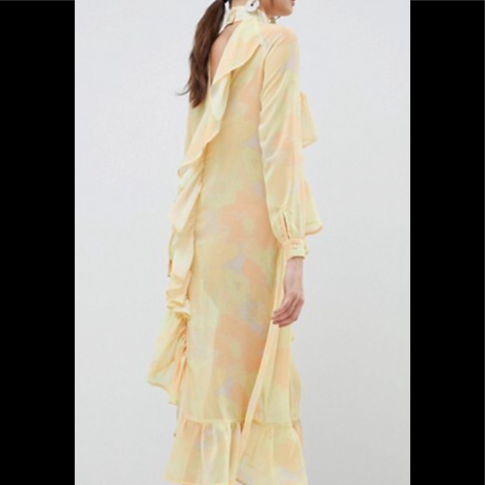 ASOS Chiffon Midi Dress. Brand New. Sz 2.